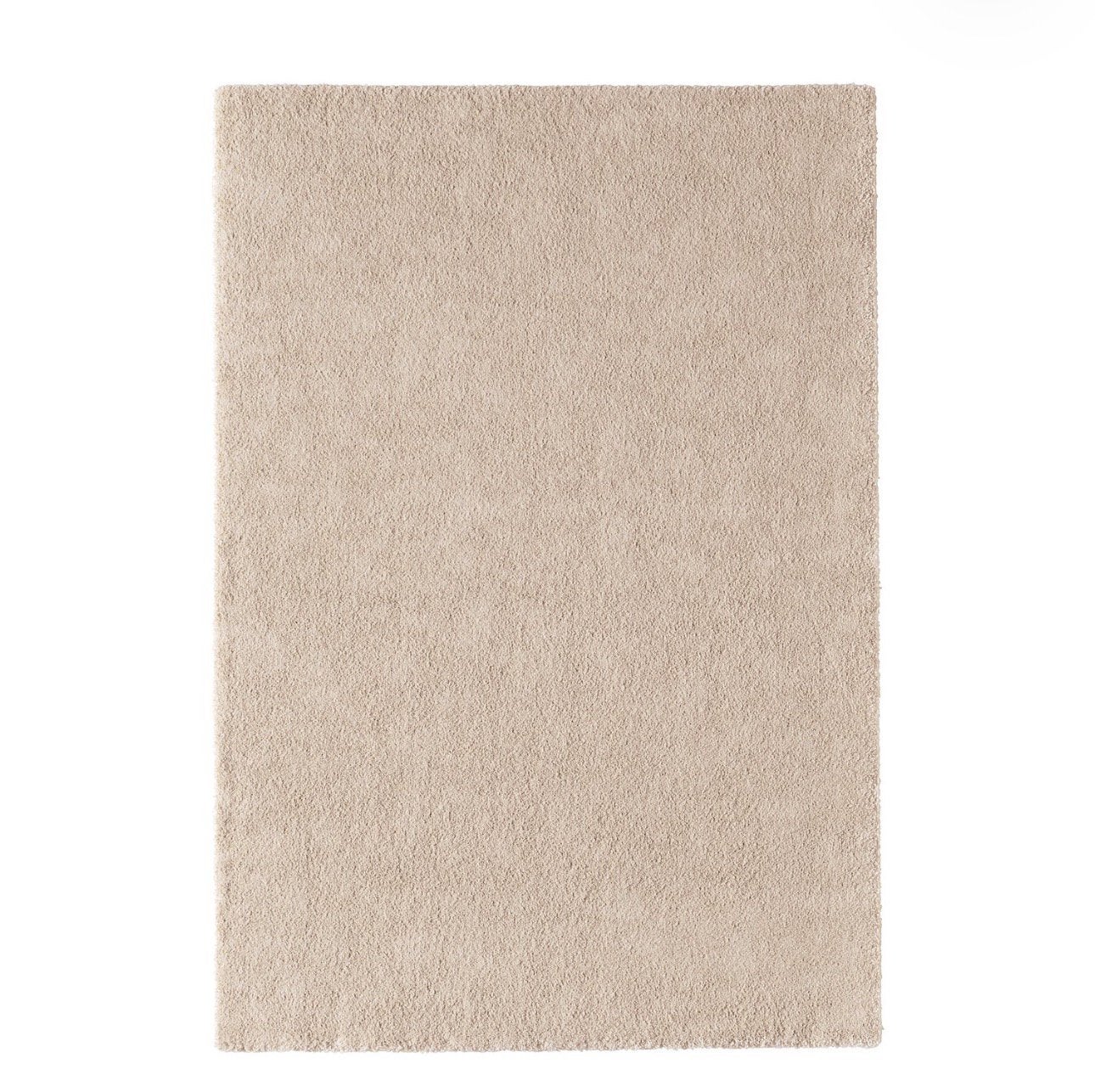 STOENSE Vloerkleed IKEA - 133x195cm - Zacht en Comfortabel, Ophalen, 150 tot 200 cm, Crème, Rechthoekig