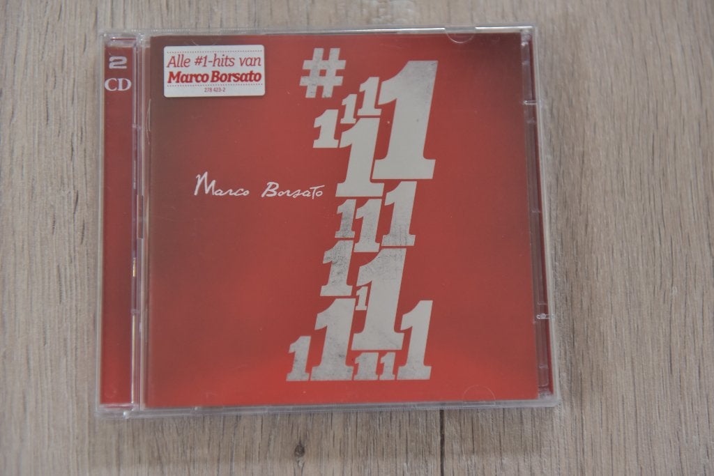 MARCO BORSATO # 1 - 2CDbox ALLE NUMMER 1 HITS VAN MARCO, Boxset, Verzenden, Inclusief doosje, Zo goed als nieuw