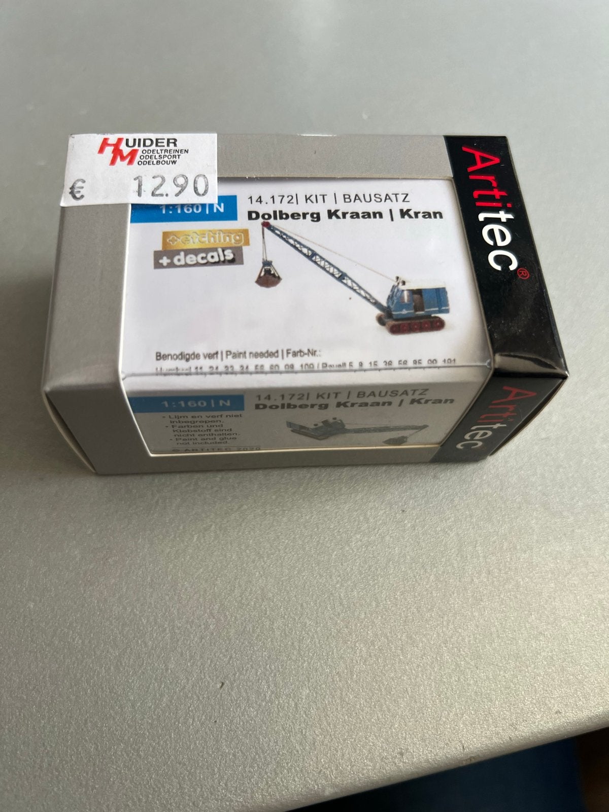 Artitec 14.172 Dolberg Kraan Kit 1:160 N-spoor, Ophalen of Verzenden, Nieuw, Overige typen, Overige merken