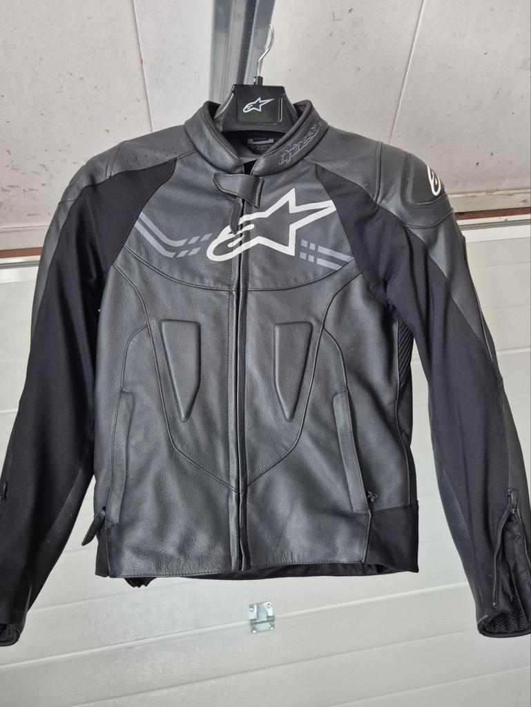 Alpinestars Leren Motorpak - Maat 48, Motoren, Kleding | Motorkleding, Ophalen, Heren, Jas | leer, Alpinestars