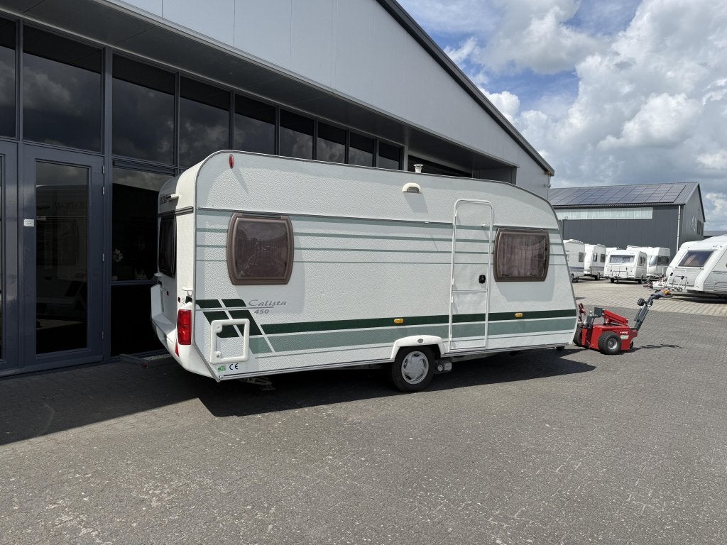 Chateau Calista 450 FHU Fransbed + Rondzit + WC Tent Mover.., Bedrijf, 750 - 1000 kg, 4 tot 5 meter, Lengtebed