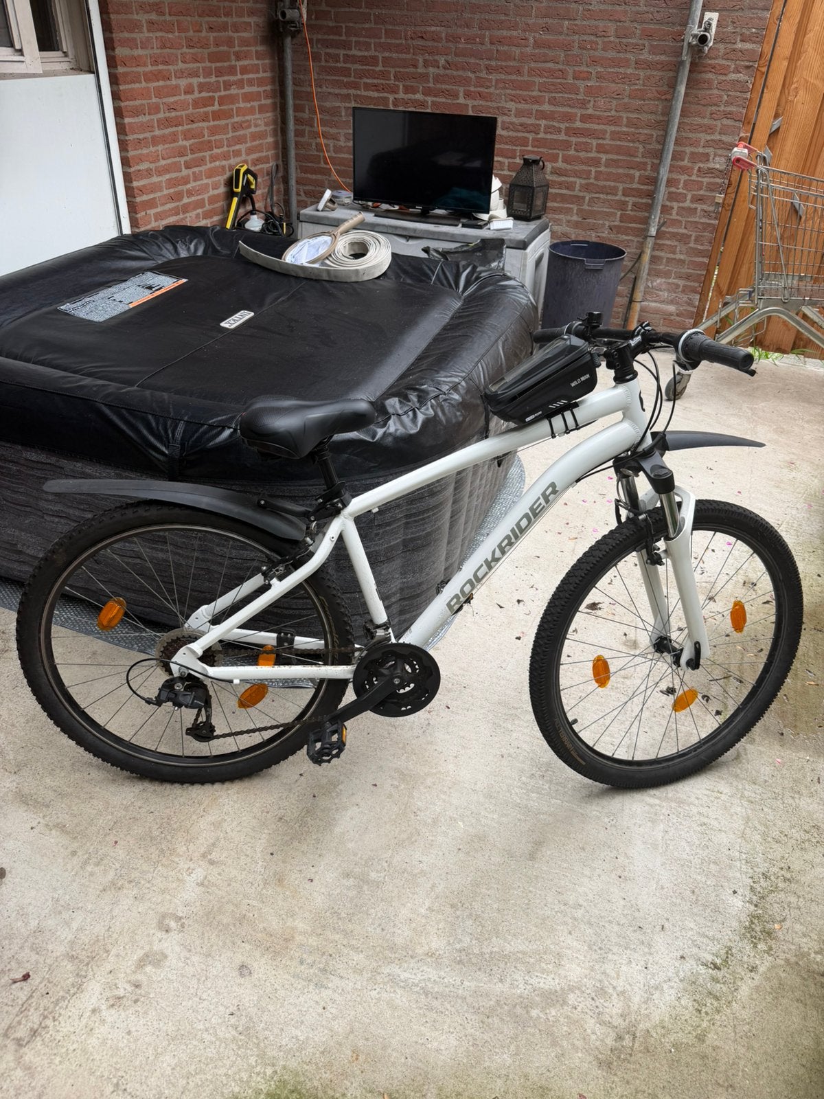 Rockrider ST100 27.5 Inch White Mountainbike, Ophalen, Zo goed als nieuw, Overige merken