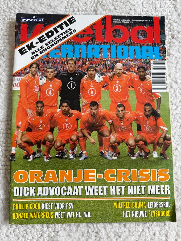 Voetbal International EK-editie juni 2004, Boeken, Tijdschriften en Kranten, Ophalen of Verzenden, Gelezen, Sport en Vrije tijd