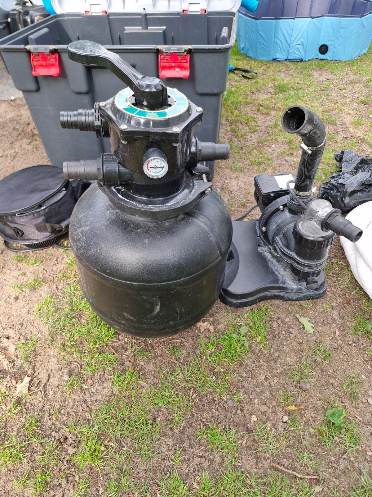 Waterland Zandfilter 8,5m3 - Zwembadpomp, Tuin en Terras, Zwembad-toebehoren, Ophalen of Verzenden