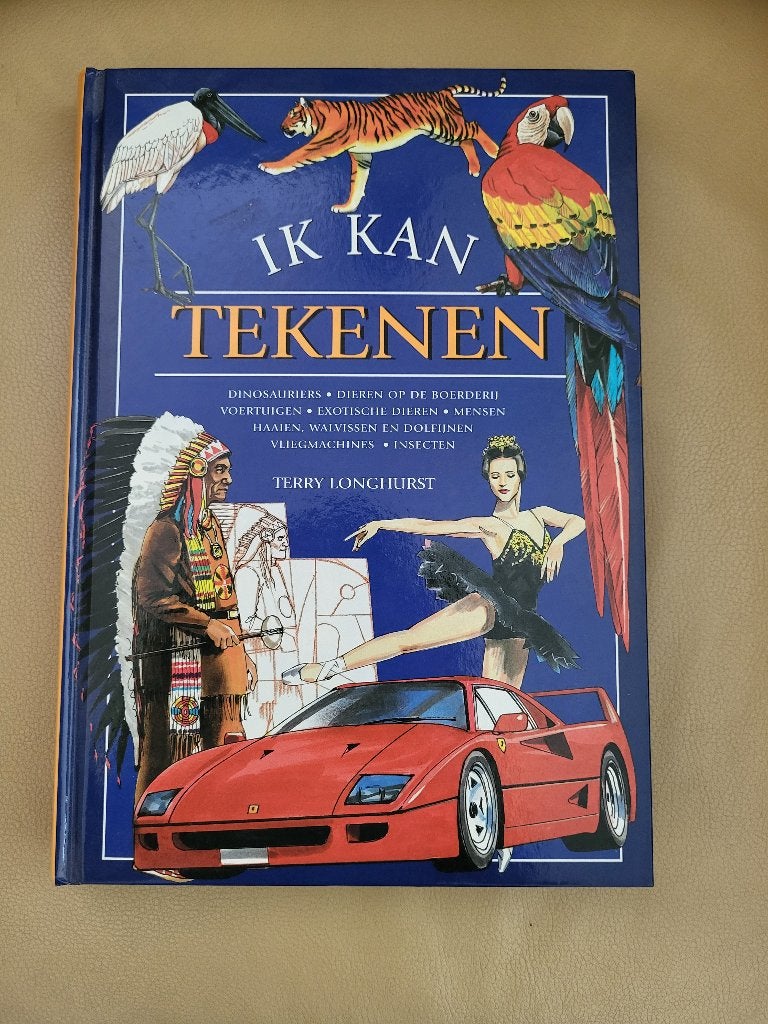 Boek Ik kan tekenen, Ophalen of Verzenden, Zo goed als nieuw, Papier, Schets- of Tekenboek