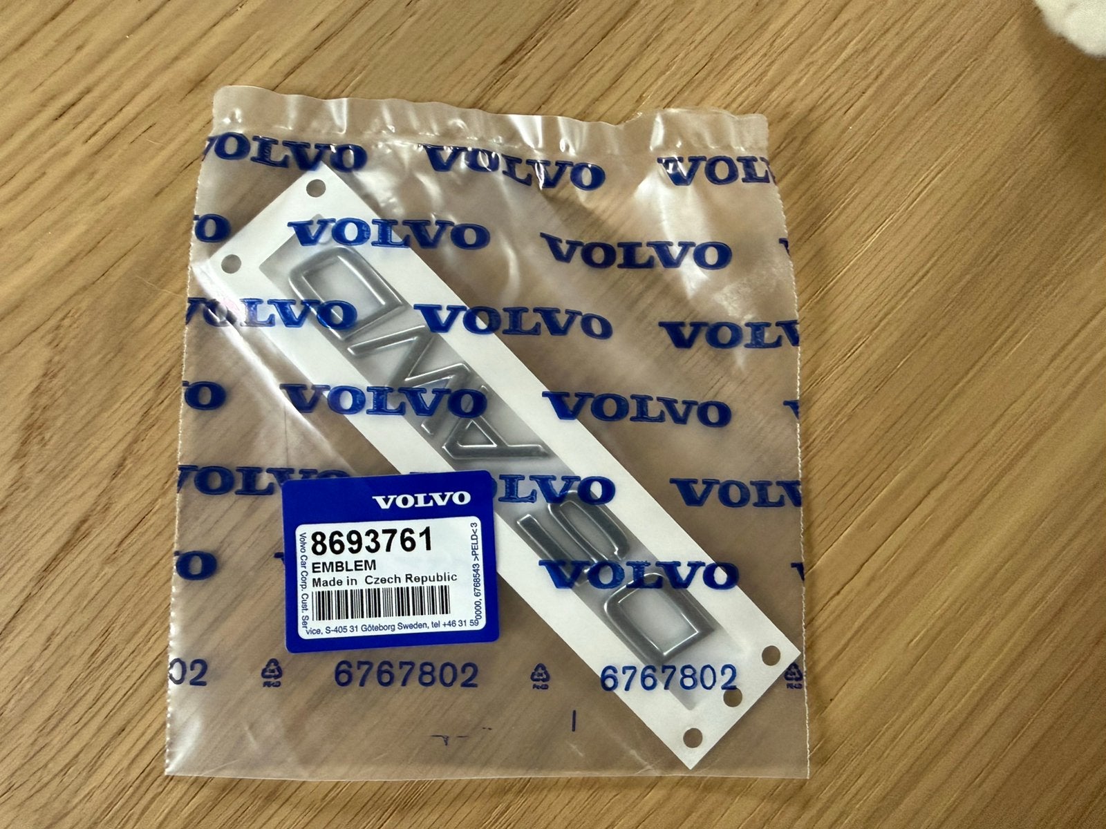 Volvo D5 AWD badge | Origineel Volvo | 8693761, Ophalen, Nieuw, Volvo
