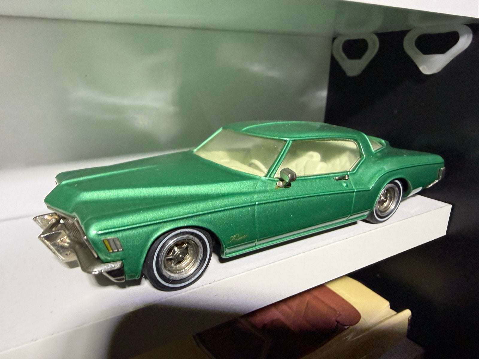 Western Models Buick Riviera 1972 Emerald Mist, Ophalen of Verzenden, Zo goed als nieuw, Auto