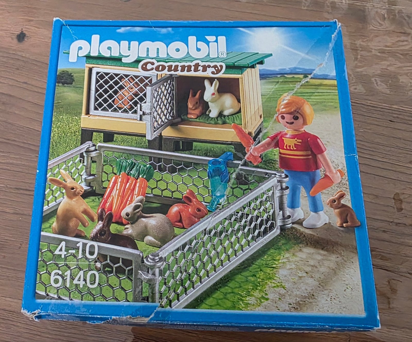 Playmobil Country 6140 Konijnenhok met ren, Kinderen en Baby's, Complete set, Overige typen, Ophalen of Verzenden, Zo goed als nieuw