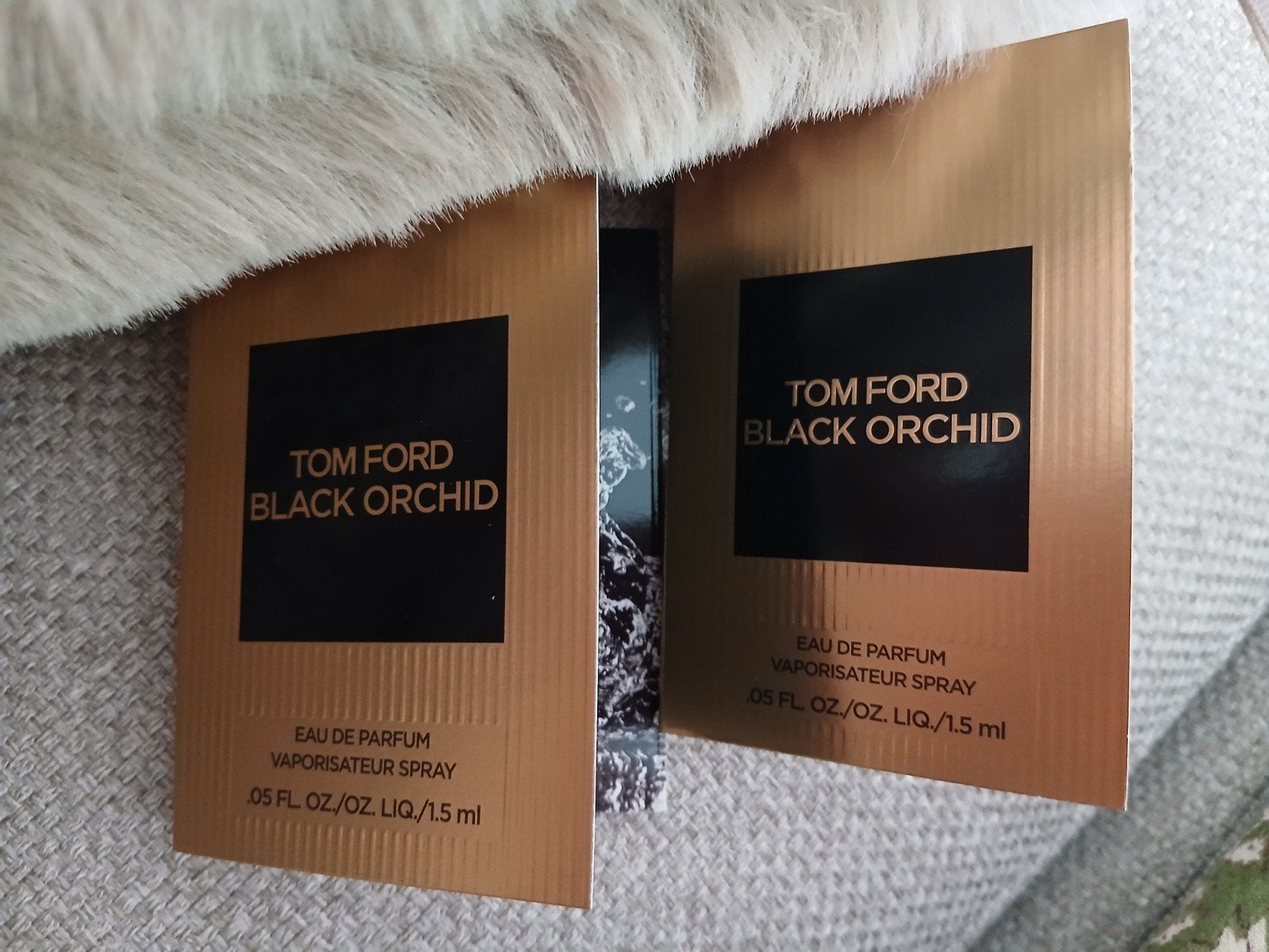 2 Samples Tom Ford Black Orchid e.d.p. nu samen maar €6,99, Sieraden, Tassen en Uiterlijk, Uiterlijk | Parfum, Ophalen of Verzenden