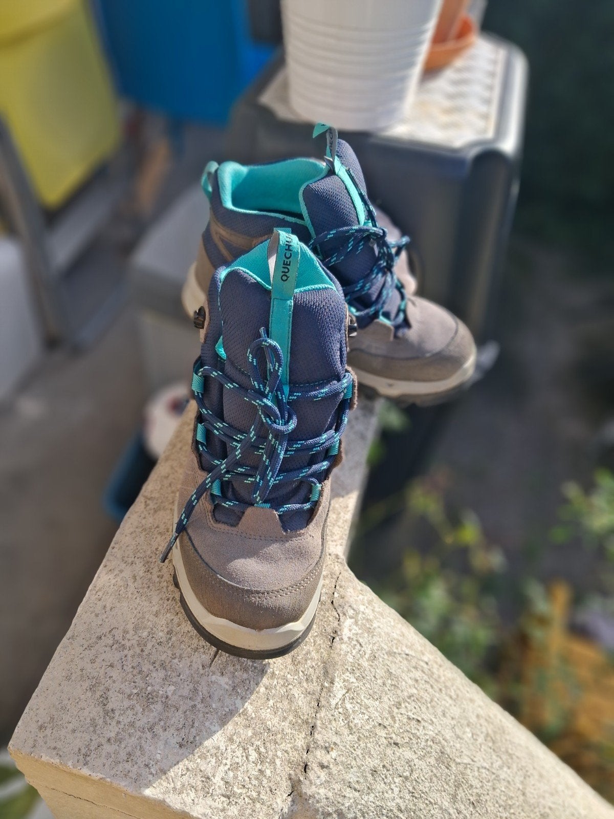 Quechua  wandelschoenen maat 33- slechts twee keer gedragen, Ophalen of Verzenden, Zo goed als nieuw, Schoenen
