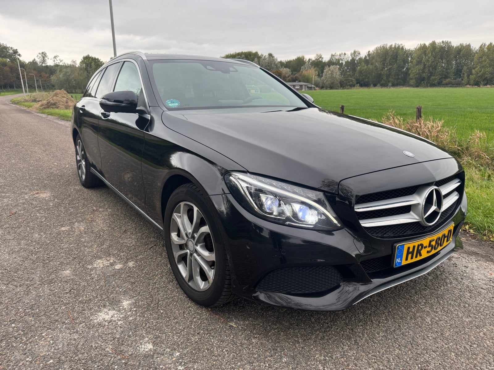 Mercedes-Benz C-Klasse C350 e Plug-in Hybrid 279pk 7G-TRONIC, Auto's, Automaat, Achterwielaandrijving, Zwart, Zwart