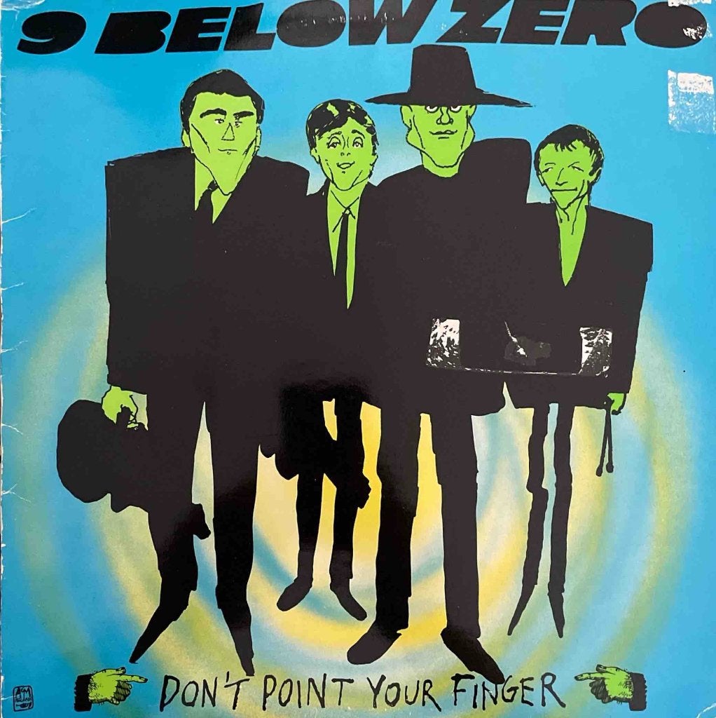 Nine Below Zero - Don't Point Your Finger, Cd's en Dvd's, Vinyl | Rock, Zo goed als nieuw, Poprock, LP, Inclusief binnenhoes, 12 inch