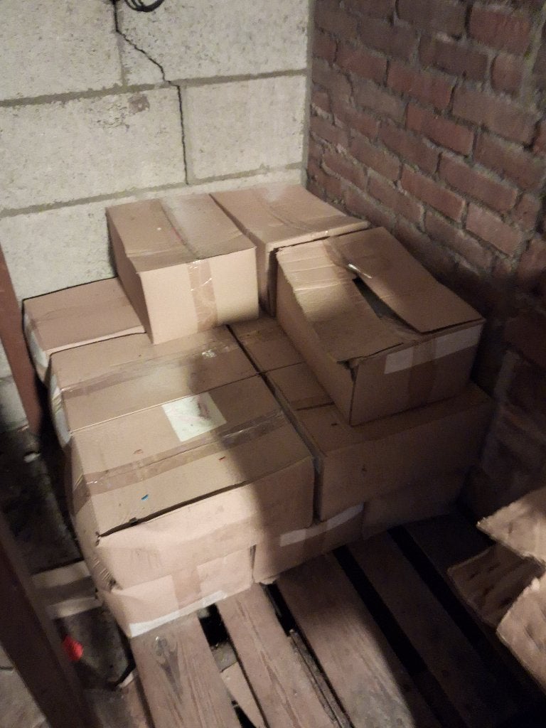restant bedrukte plactic draagtassen, Ophalen, Nieuw
