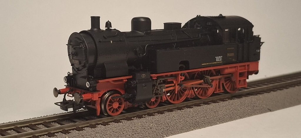 Fleischmann 4046 - H0 - BR 76 001 - Gelijkstroom DC - in OVP, Fleischmann, Ophalen of Verzenden, Zo goed als nieuw, Analoog