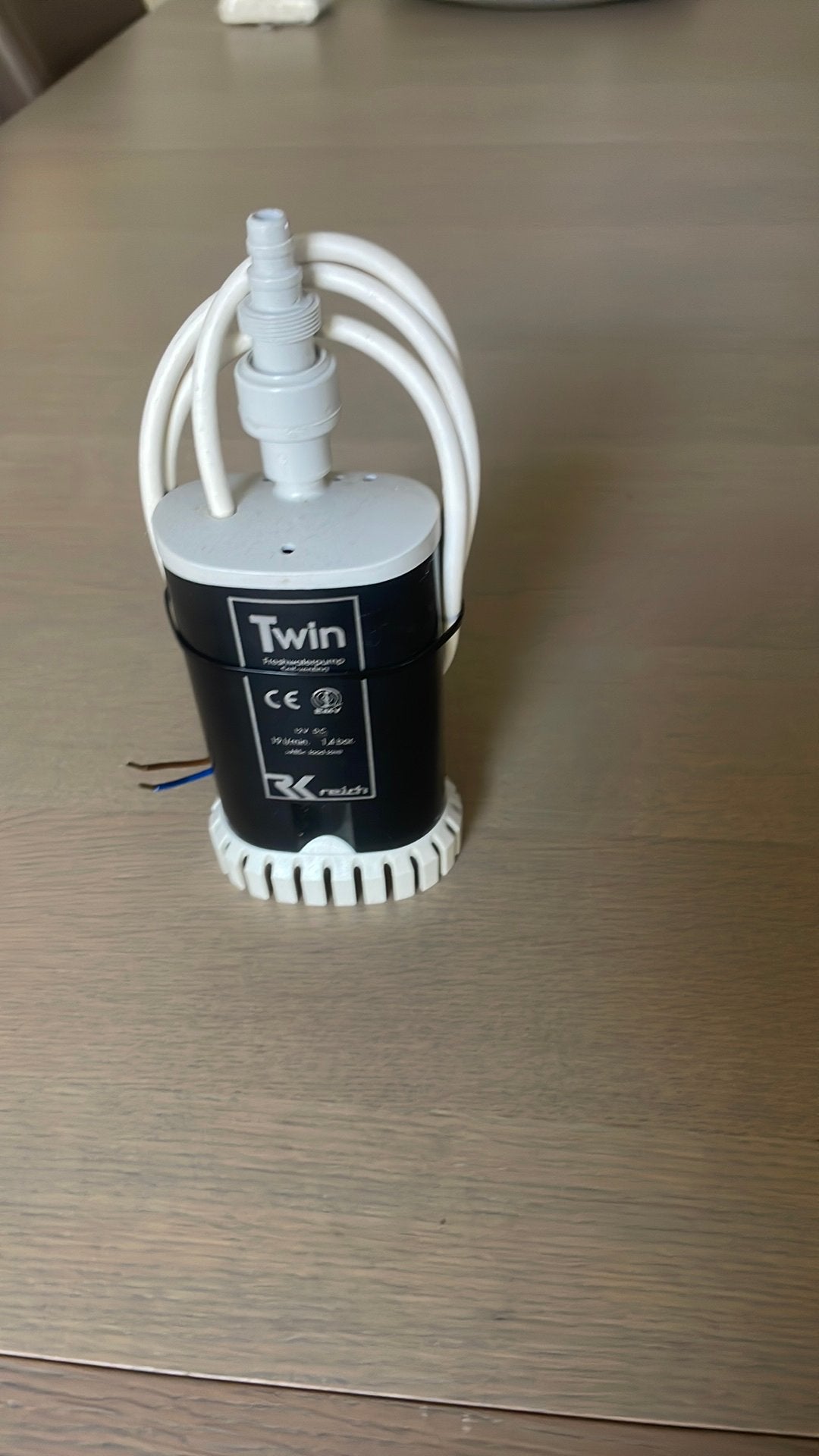 Reich Twin Dompelpomp 12V - 19L/min, 1.4 bar, Ophalen of Verzenden, Nieuw