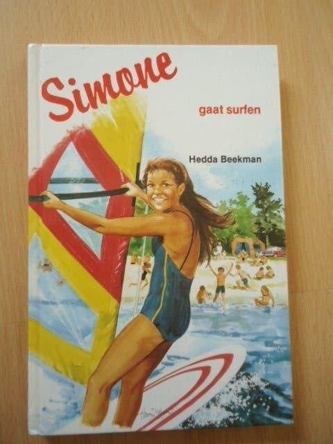 Simone gaat surfen, Hedda Beekman, Ophalen of Verzenden, Zo goed als nieuw, Fictie algemeen