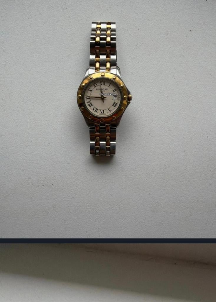 Elegant Raymond Weil Dameshorloge - Tweekleurig, Sieraden, Tassen en Uiterlijk, Horloges | Dames, Overige merken, Staal, Staal