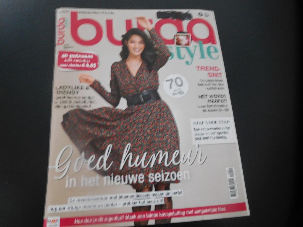 kledingpatronen ==  Burda ==  2020 ==9  ==  september ==, Hobby en Vrije tijd, Kledingpatronen, Ophalen of Verzenden, Zo goed als nieuw