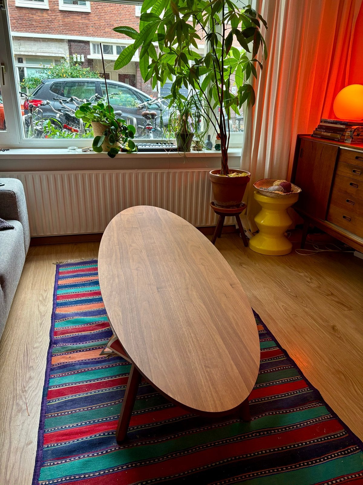 Ikea Stockholm salontafel, Gebruikt, 150 tot 200 cm, Ovaal, 5 – 50