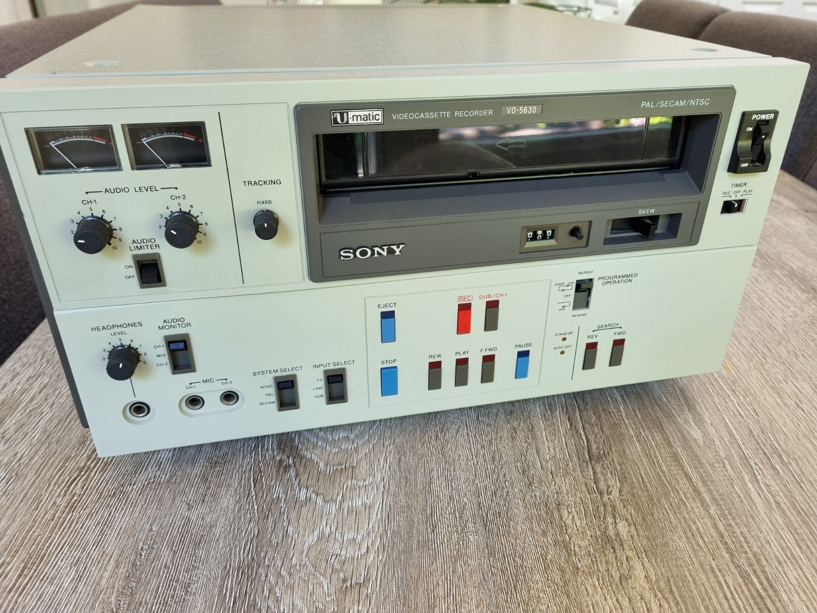 Sony U-matic Videocassette Recorder VO-5630, Ophalen, Gebruikt, Overige typen