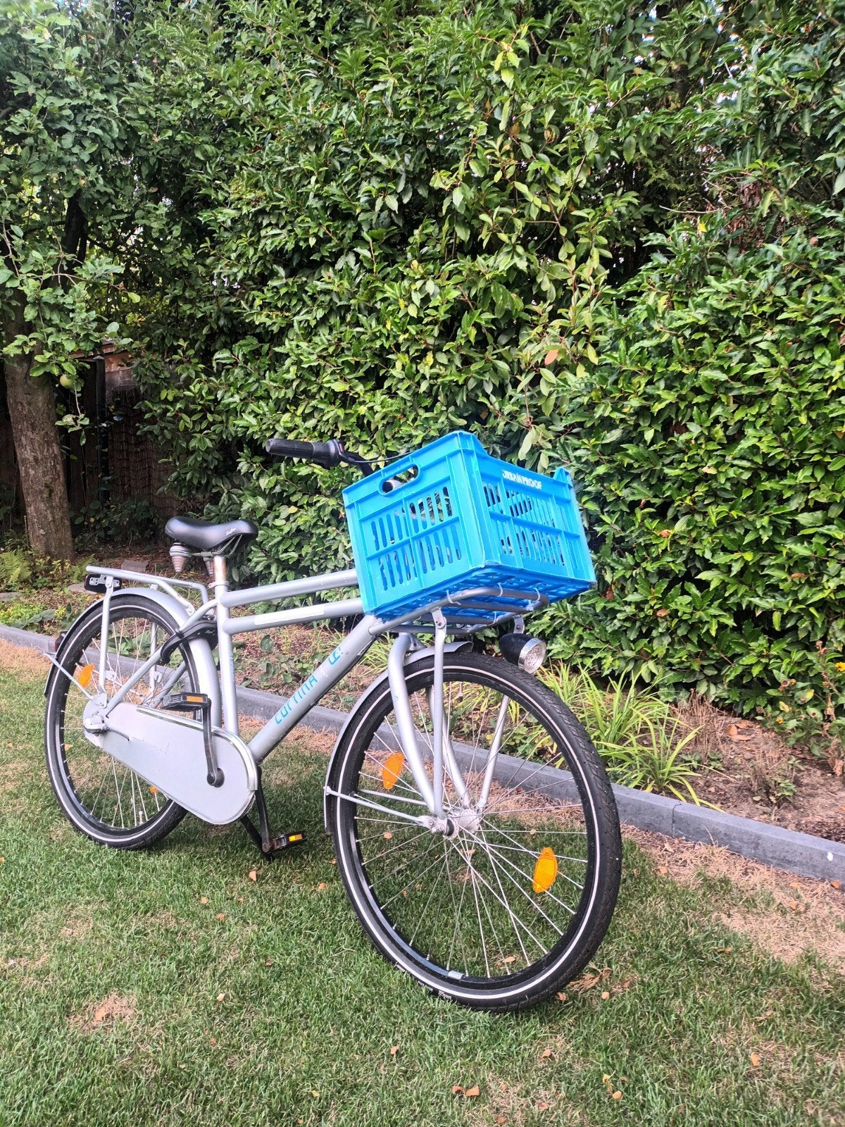 Cortina U4 jongensfiets 26inch in goede staat., Terugtraprem, Gebruikt, Cortina U4 transportfiets, Versnellingen