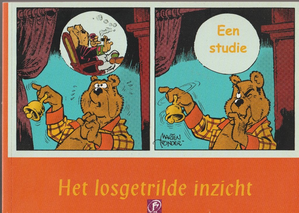 Het Losgetrilde inzicht Een Studie Olivier Bommel Tom Poes, Eén stripboek, Ophalen of Verzenden, Zo goed als nieuw