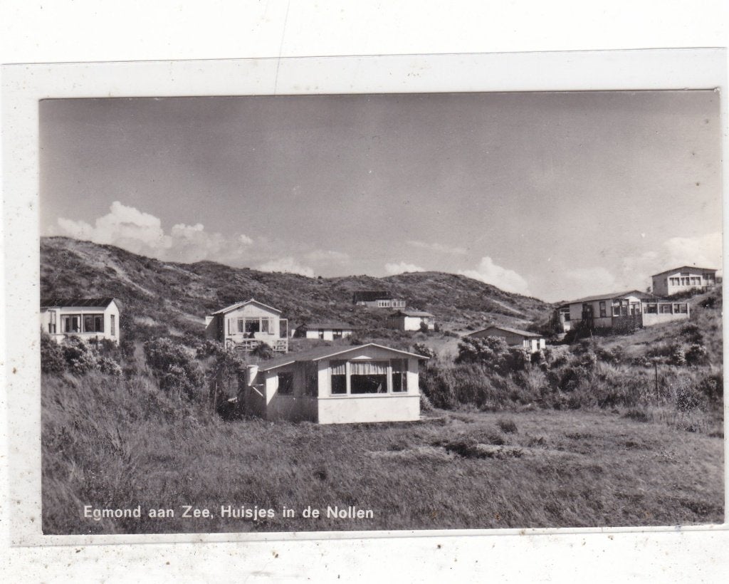 Egmond aan Zee-Huisjes in de Nollen 1967, Verzenden, 1960 tot 1980, Gelopen, Noord-Holland