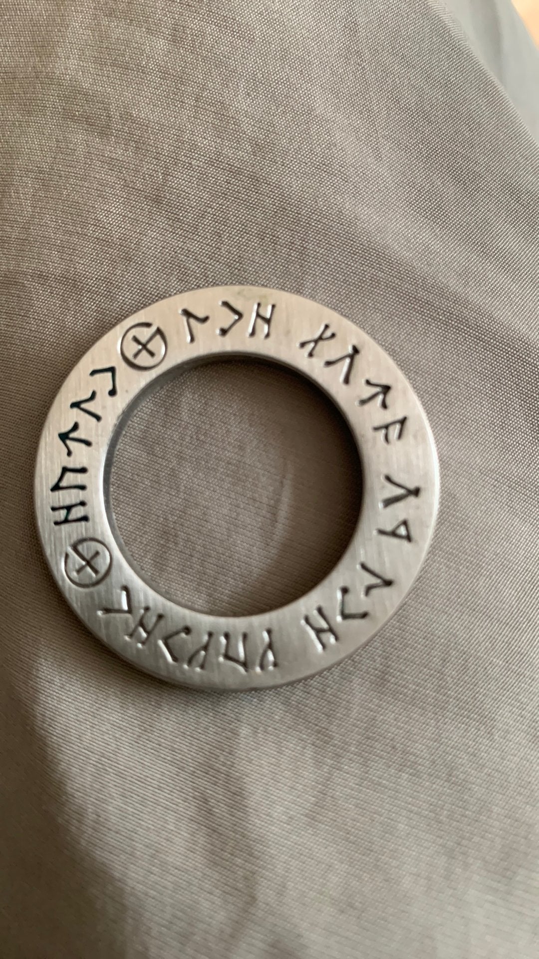 Geocache item: LCPZR5 metalen ring met Keltische knopen, Hobby en Vrije tijd, Overige Hobby en Vrije tijd, Verzenden, Nieuw