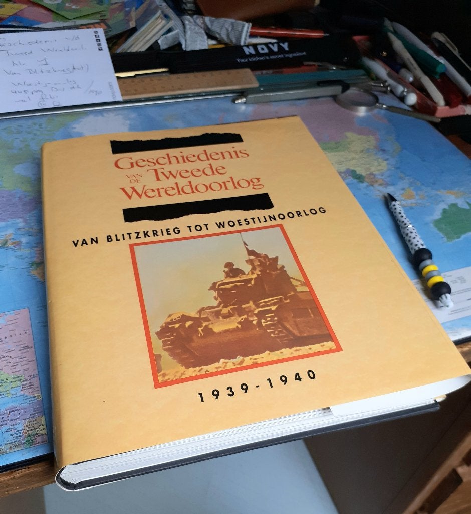 Geschiedenis v/d Tweede Wereld Oorlog Nr. 1  - 1990, Verzenden, Overige soorten, Overige gebieden, Boek of Tijdschrift