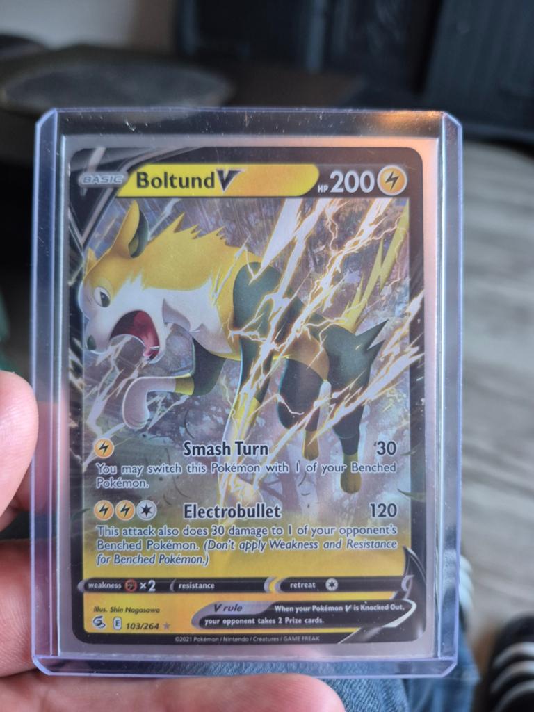 Pokémon Kaart Boltund V (103/264) - Zo goed als nieuw, Ophalen of Verzenden, Zo goed als nieuw, Losse kaart