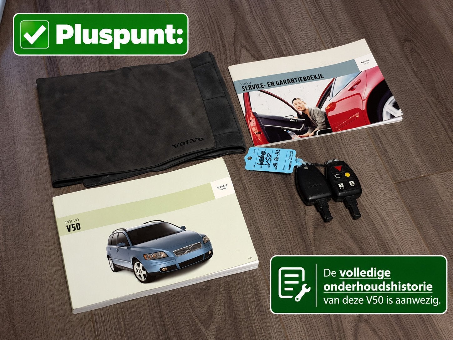 Volvo V50 2.4i 170 PK Momentum | AUTOMAAT | Origineel NL | Z, Auto's, Gebruikt, Zwart, 700 kg, 2435 cc