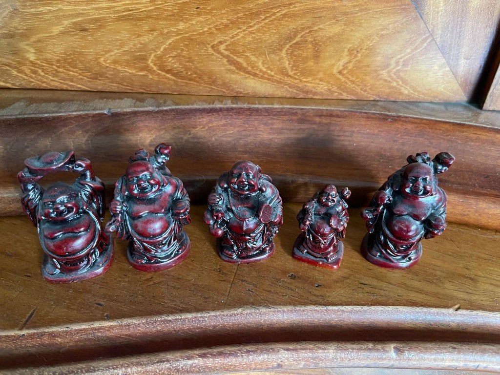 kleine Boeddha beeldjes passen ook in een letterbak, Huis en Inrichting, Ophalen of Verzenden, Zo goed als nieuw