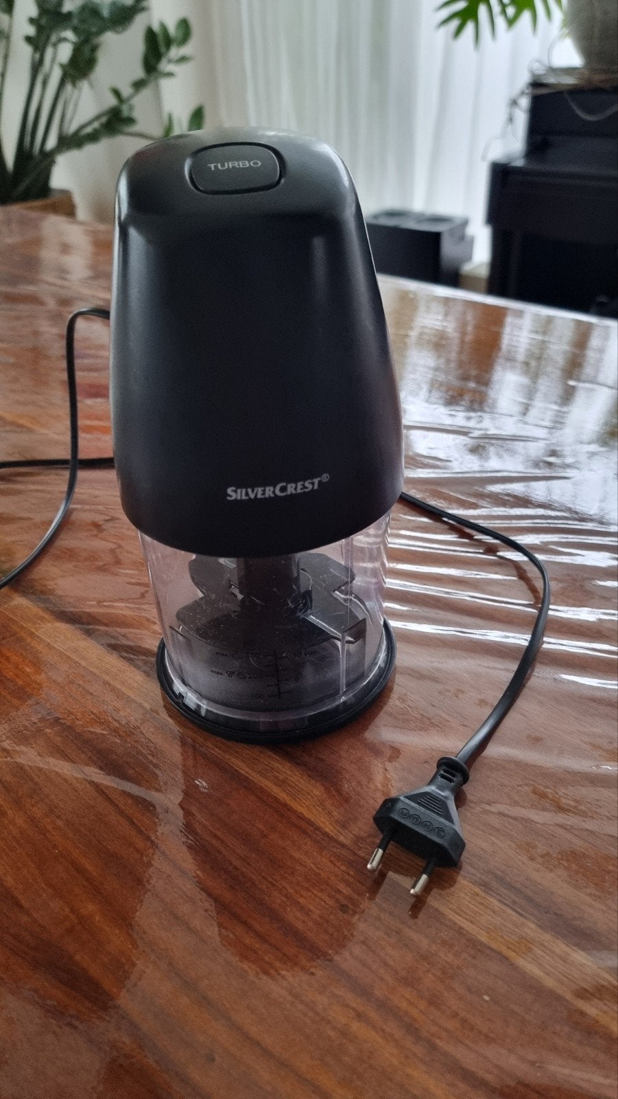 Silvercrest Mini Hakmolen, Ophalen of Verzenden, Zo goed als nieuw, Vaatwasserbestendig, Minder dan 1 liter
