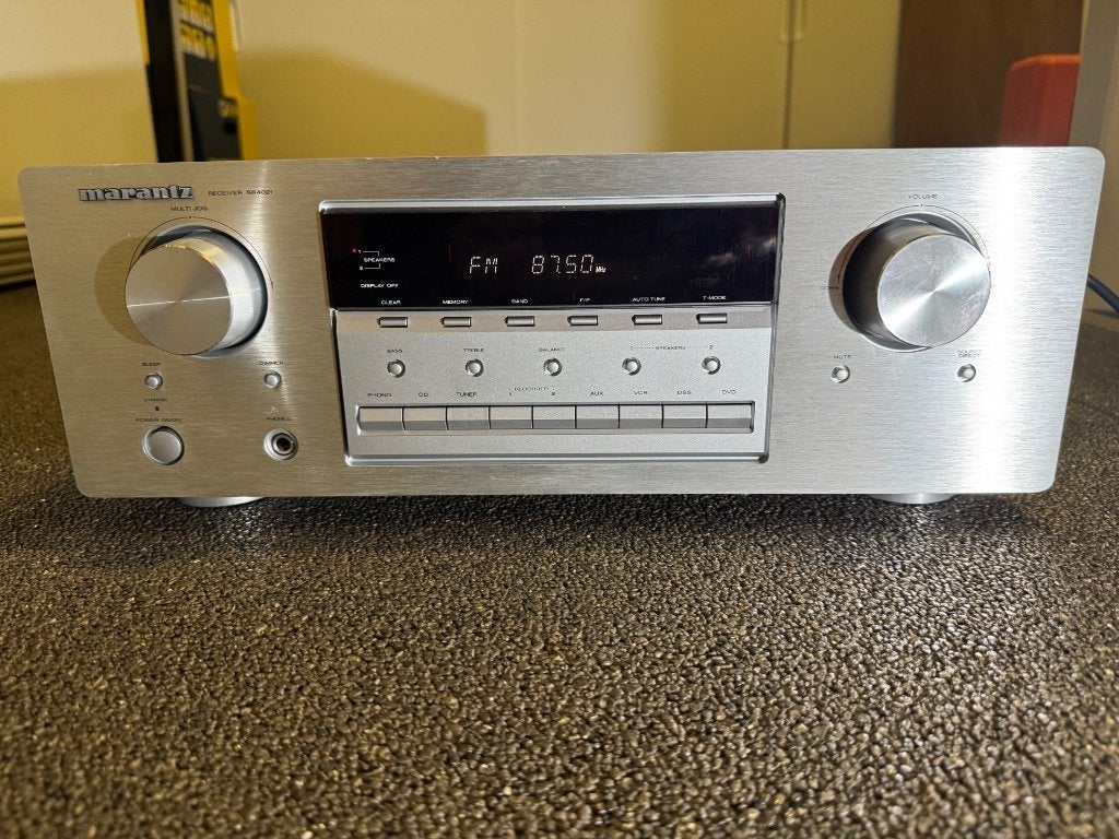 Marantz receiver SR4021 FM/AM, Ophalen of Verzenden, Gebruikt, 60 tot 120 watt, Marantz