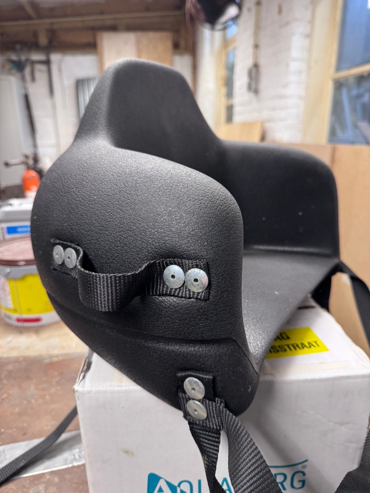Kinderzitje voor scooter, Ophalen of Verzenden, Zo goed als nieuw