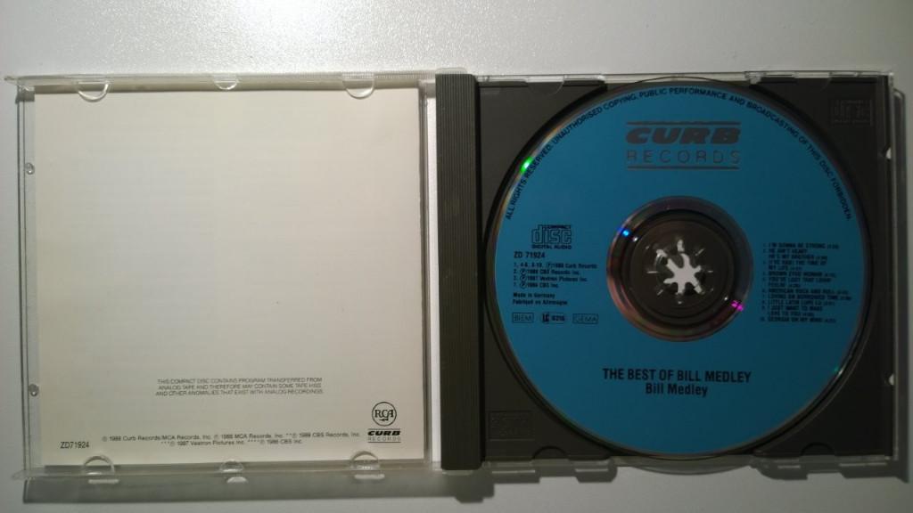 Bill Medley - The Best Of Bill Medley, Ophalen of Verzenden, 1980 - 1989, Zo goed als nieuw