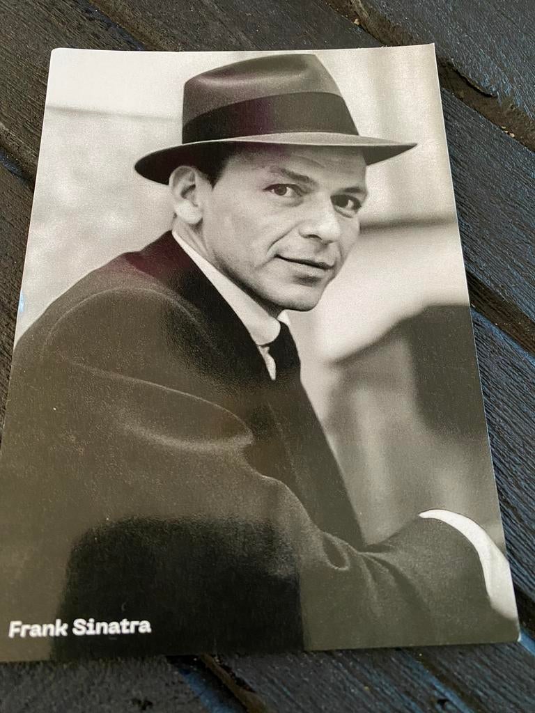 Filmster Sinatra, Verzamelen, Ophalen of Verzenden, Zo goed als nieuw, Foto of Kaart