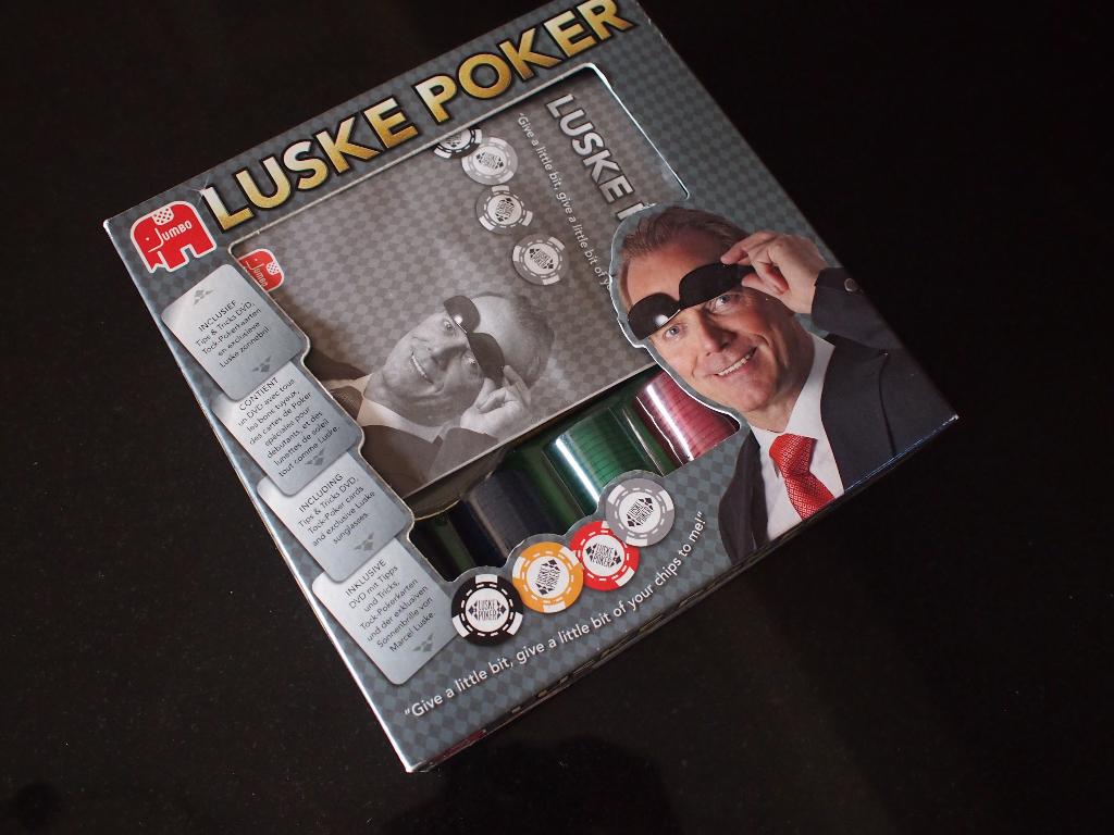 pokerset luske, Hobby en Vrije tijd, Ophalen of Verzenden, Zo goed als nieuw, Jumbo