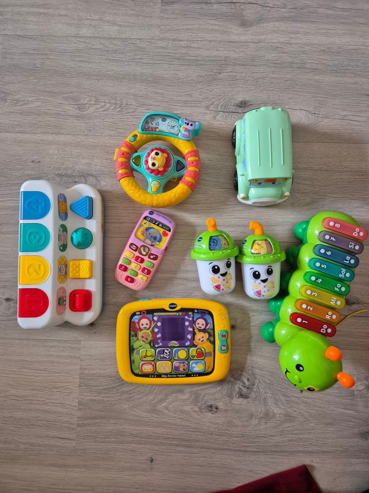 Grote set  baby- en peuterspeelgoed vtech, Ophalen of Verzenden, Gebruikt, Overige typen, Met licht