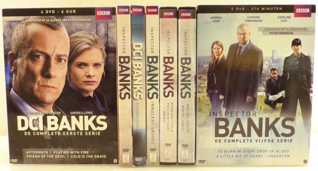 DCI Banks - seizoen 1 - 5, Ophalen of Verzenden, Zo goed als nieuw, Actie en Avontuur