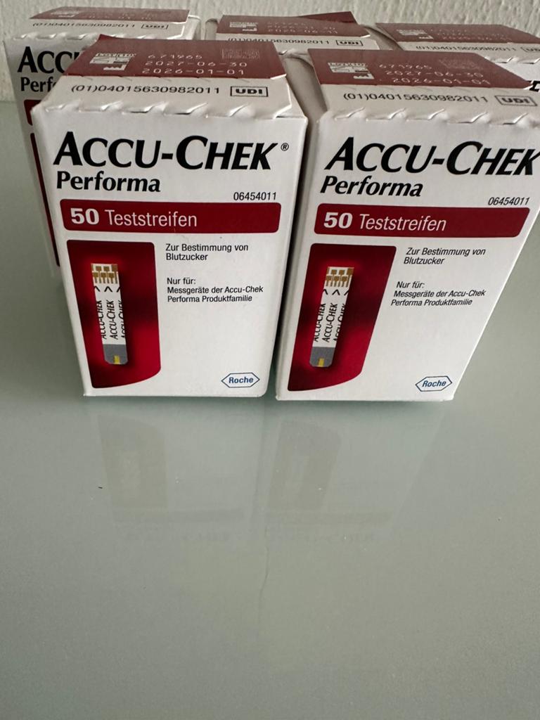 Accu-Chek Performa teststrips, Ophalen of Verzenden, Nieuw, Overige typen