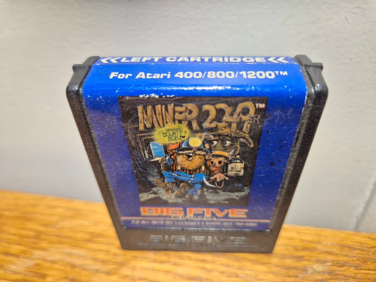 Miner 2049er Atari 400 800 1200 XL/XE, Spelcomputers en Games, 1 speler, Racen en Vliegen, Ophalen of Verzenden, Zo goed als nieuw
