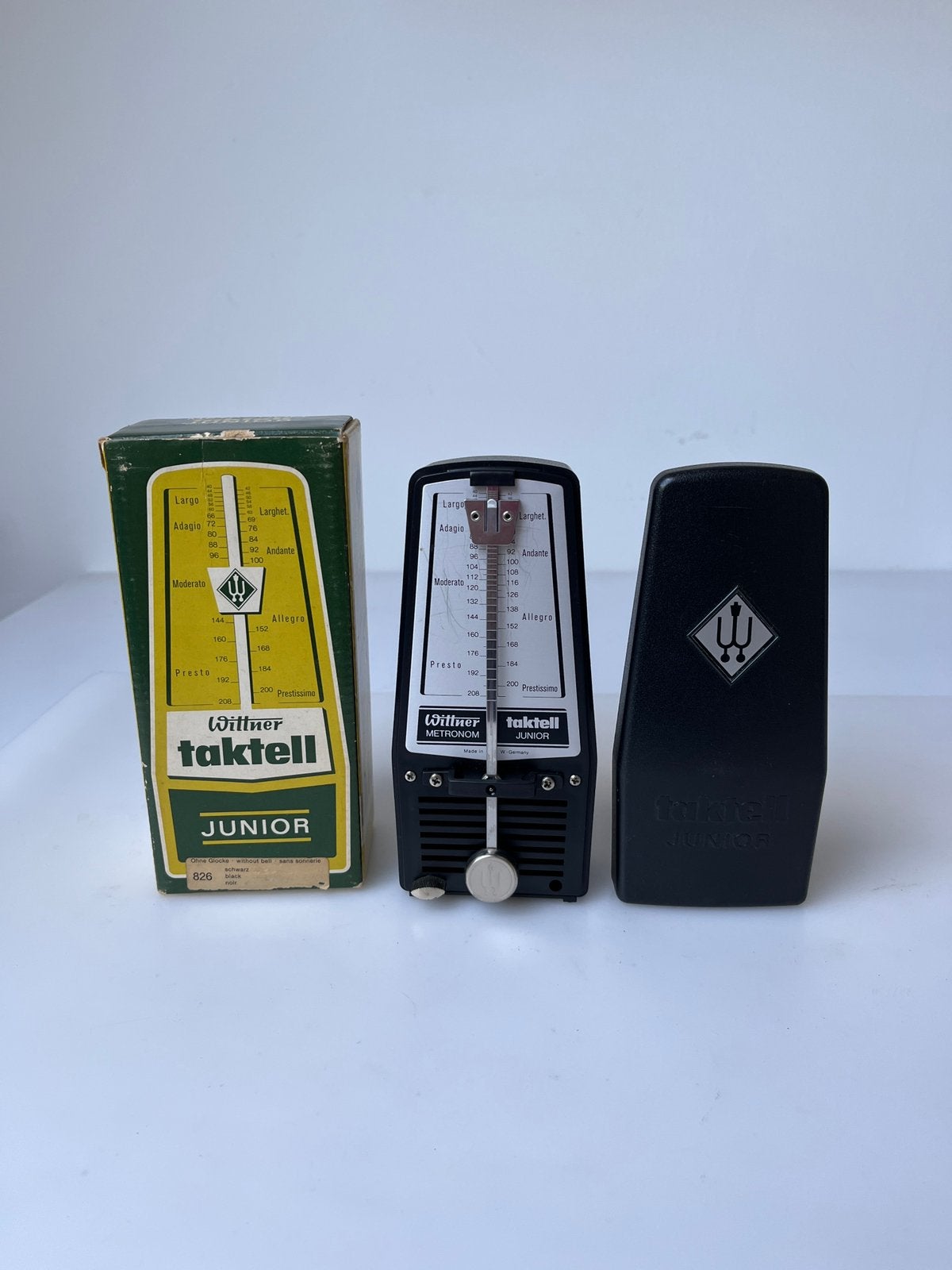 Metronoom Wittner taktell junior vintage model, Ophalen of Verzenden, Gebruikt