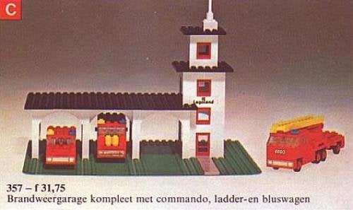 LEGO Fire Station 357, Kinderen en Baby's, Speelgoed | Duplo en Lego, Niet ingevuld, Niet ingevuld, Niet ingevuld