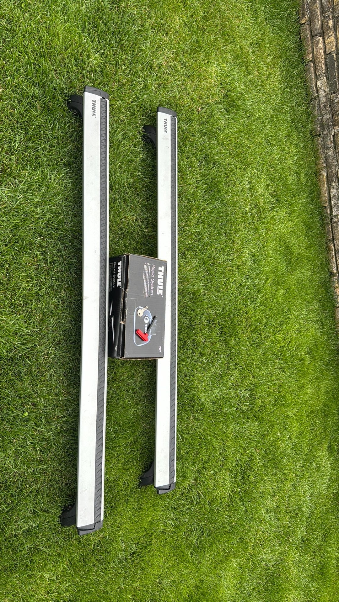 Thule Rapid System 757 dakdragers, Auto diversen, Dakdragers, Ophalen, Zo goed als nieuw