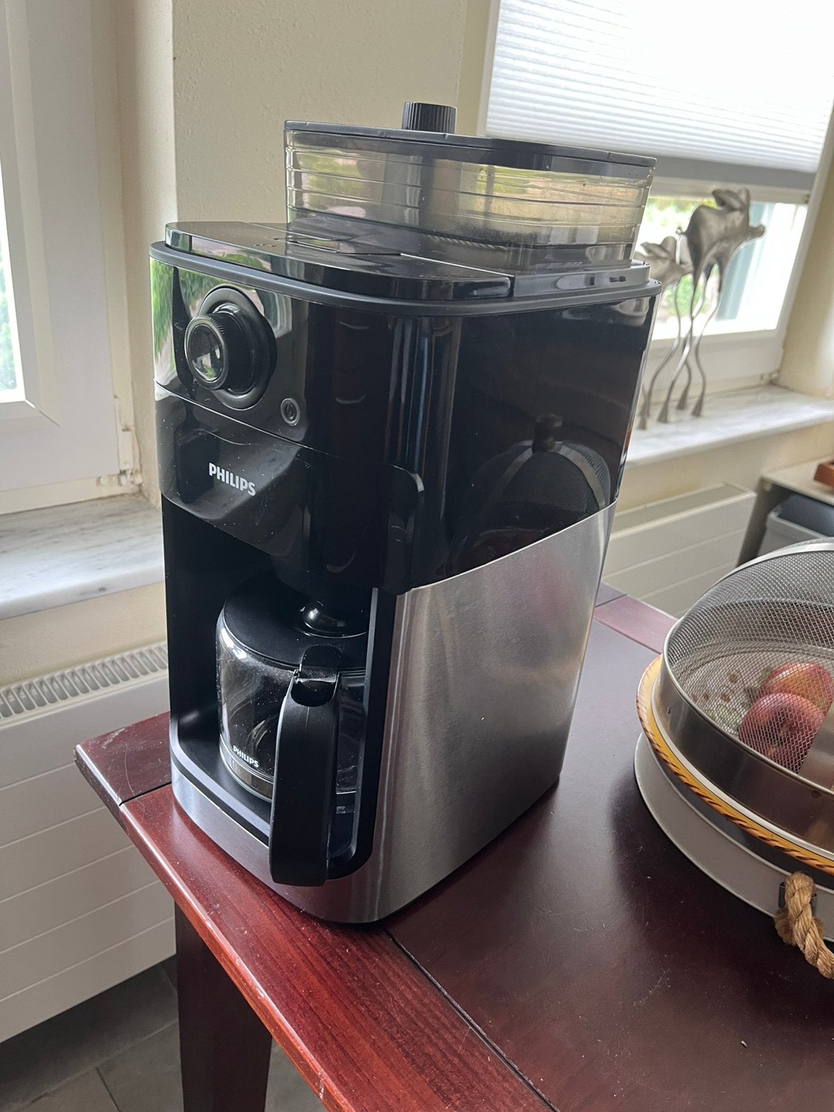 Philips Grind&Brew koffiezetapparaat, Witgoed en Apparatuur, Koffiezetapparaten, Koffiemachine, Zo goed als nieuw, 4 tot 10 kopjes