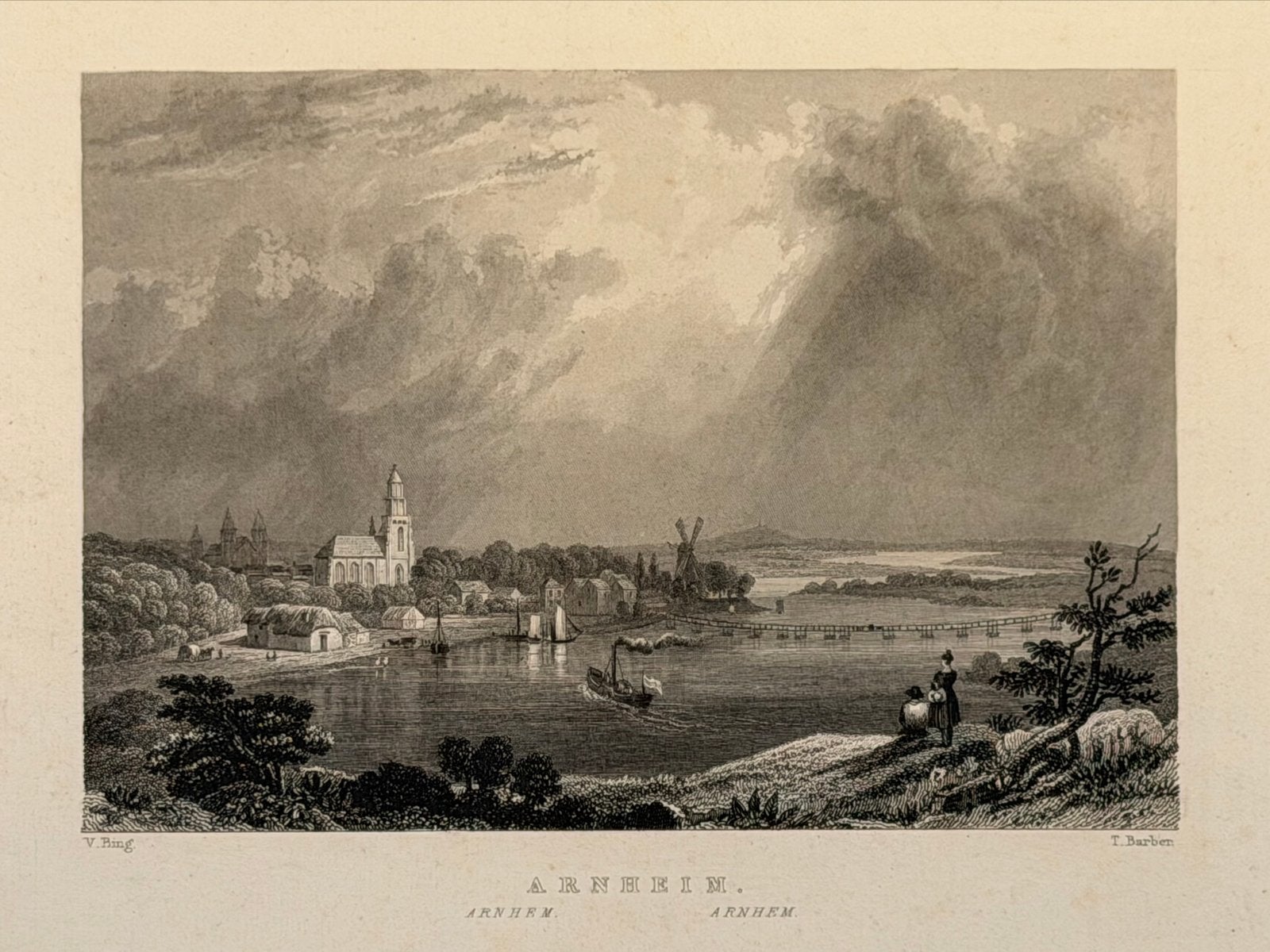 15 Authentieke 19e-eeuwse Staalgravures Nederland, 1800 - 1899, Stadsgezicht, Ophalen of Verzenden, Gravure