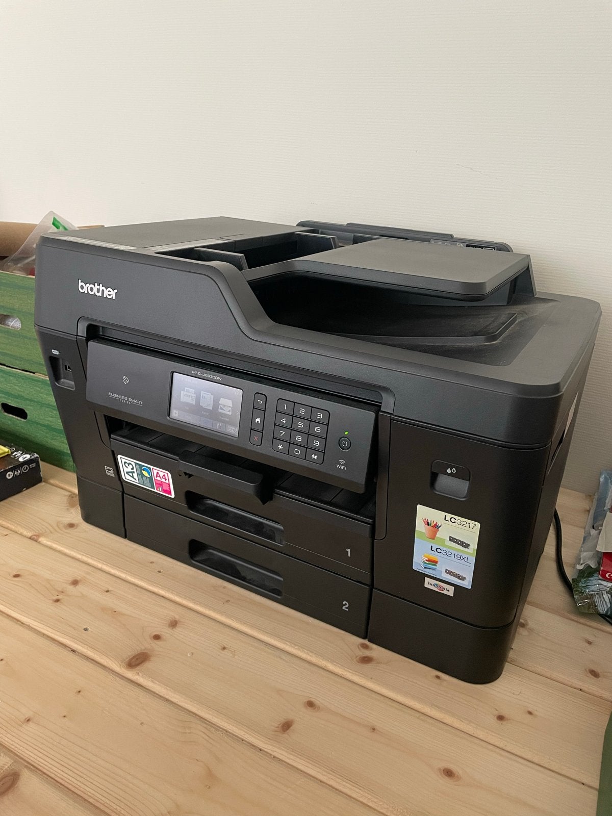Brother MFC-J6930DW All-in-One Inkjetprinter met extra inkt, Computers en Software, Printers, Ophalen, Faxen, Inkjetprinter, All-in-one