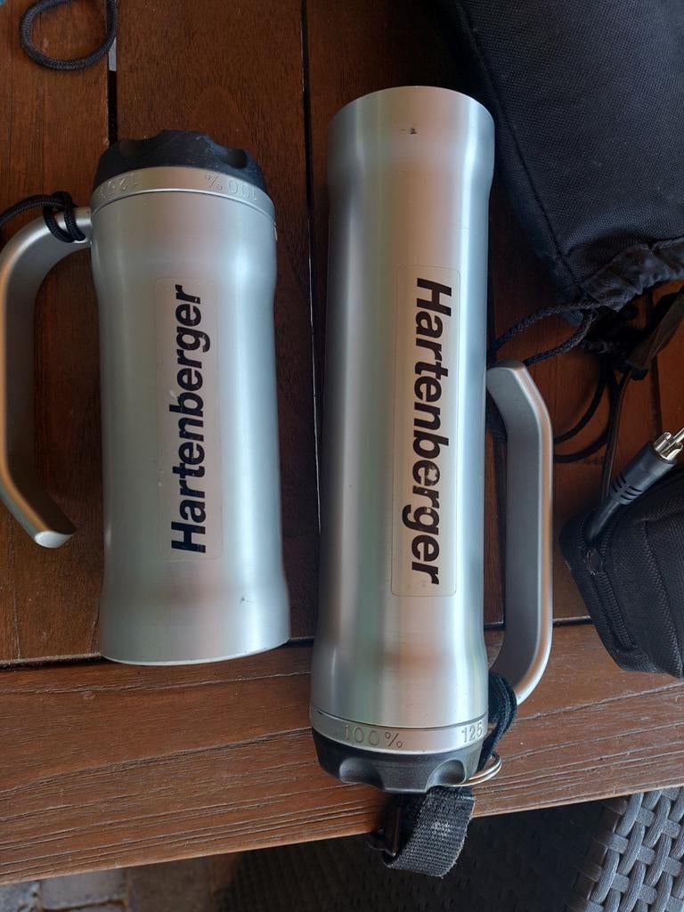 Hartenberger Duiklampen Set met Lader en Tas, Ophalen of Verzenden, Gebruikt