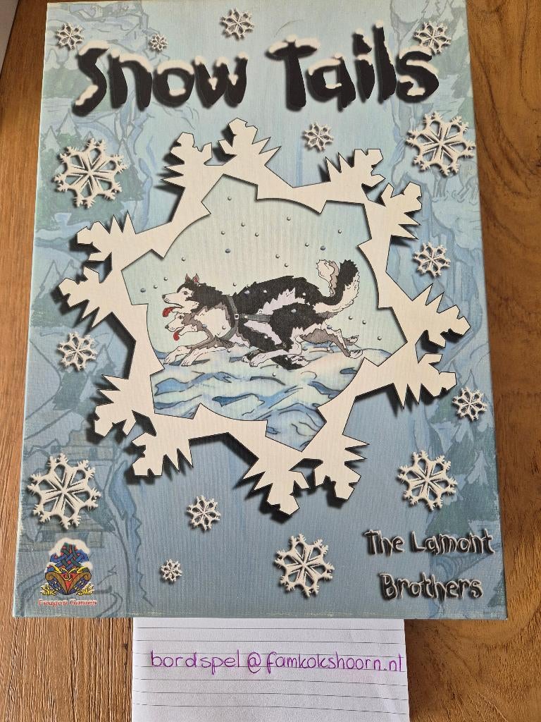 Bordspel Snowtails, Vijf spelers of meer, Ophalen of Verzenden, Zo goed als nieuw, Fragor Games / the Lamont Brothers